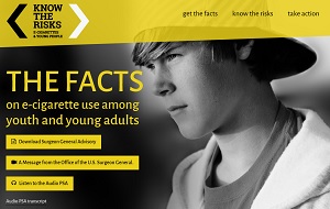 Young boy with The Facts text