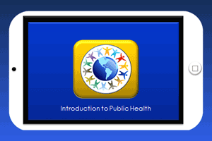 Public Health - E-learning thumbnail Introduction to Public Health e-learning graphic