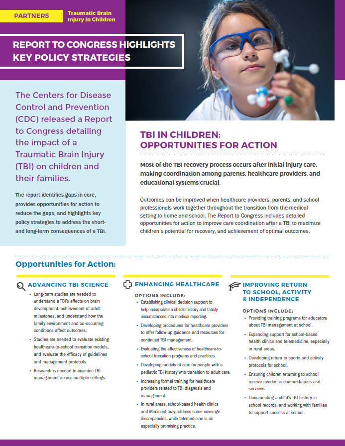 Report to Congress Highlights Key Policy Strategies