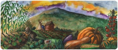 rabbit-painting.jpg 3. Colorful scene from the Eagle Books with Miss Rabbit picking carrots out of the ground