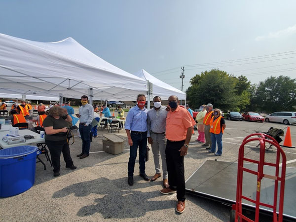 COVID-19 testing event in Brownsville, Tennessee focused on underserved communities. COVID-19 testing event in Brownsville, Tennessee focused on underserved communities.