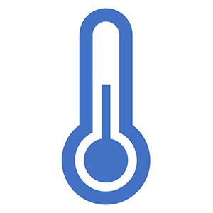 Illustration of a thermometer Illustration of a thermometer.