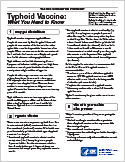 Typhoid Vaccine Typhoid Vaccine