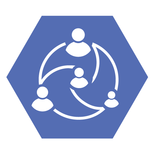 connected avatars icon