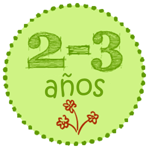 Calcomanía de 2 a 3 años