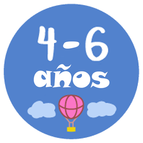 Calcomanía de 4 a 6 años