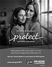HPV-Poster-Protect-thmb HPV poster: You would do anything to protect your child from cancer. (mother and child)