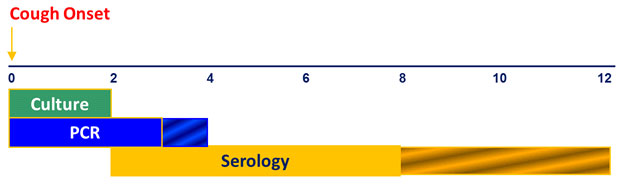 Optimal timing in weeks for diagnostic testing chart as detailed in Enhancing Surveillance section