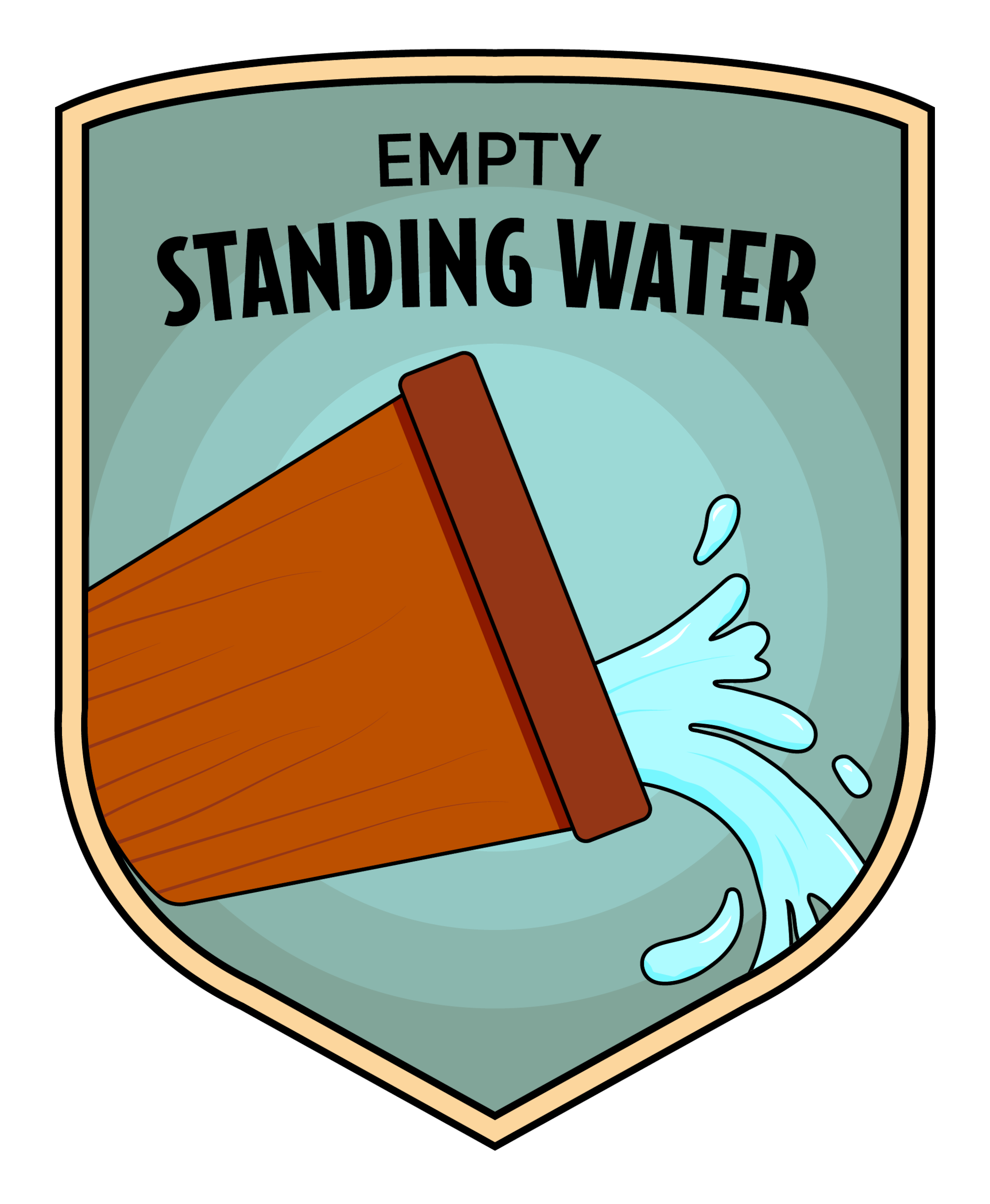 Fight the Bite personal protective badge for source reduction.