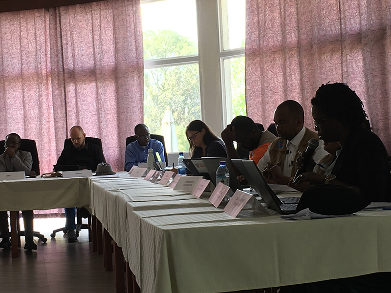CDC coordination in Goma