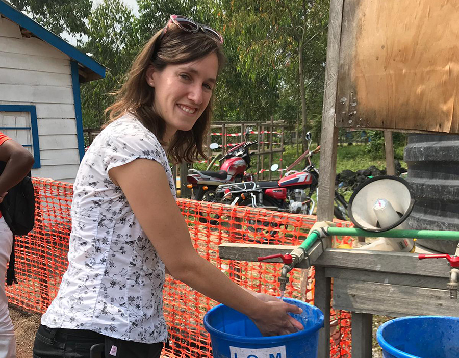 Amy Heinzerling Ebola Responder