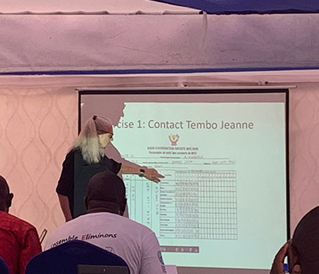 The STEER program trained healthcare workers to train others who will identify and trace contacts of people infected with the Ebola virus.