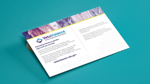 DVP - VetoViolence - Postcard@3x VETOViolence Postcard