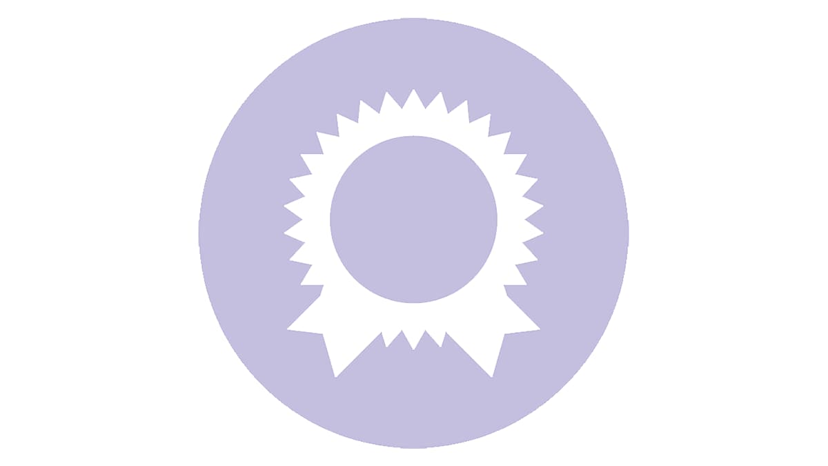 Illustration of certification ribbon