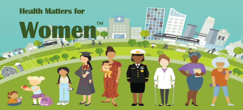 Health Matters for Women newsletter from CDC. US Dept. of Health and Human Services