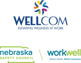 wellcom-workwell-logos Nebraska Wellcom and Workwell logos