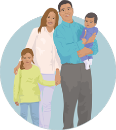 prevention-family.png A husband and wife with their two children